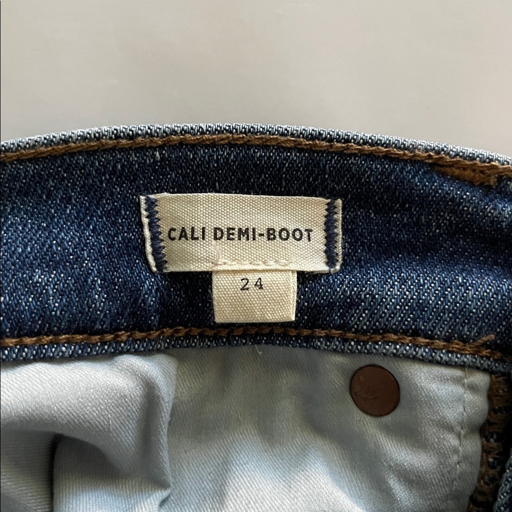 Madewell Cali Demi Boot Mid Rise Size 24 - Picture 11 of 16